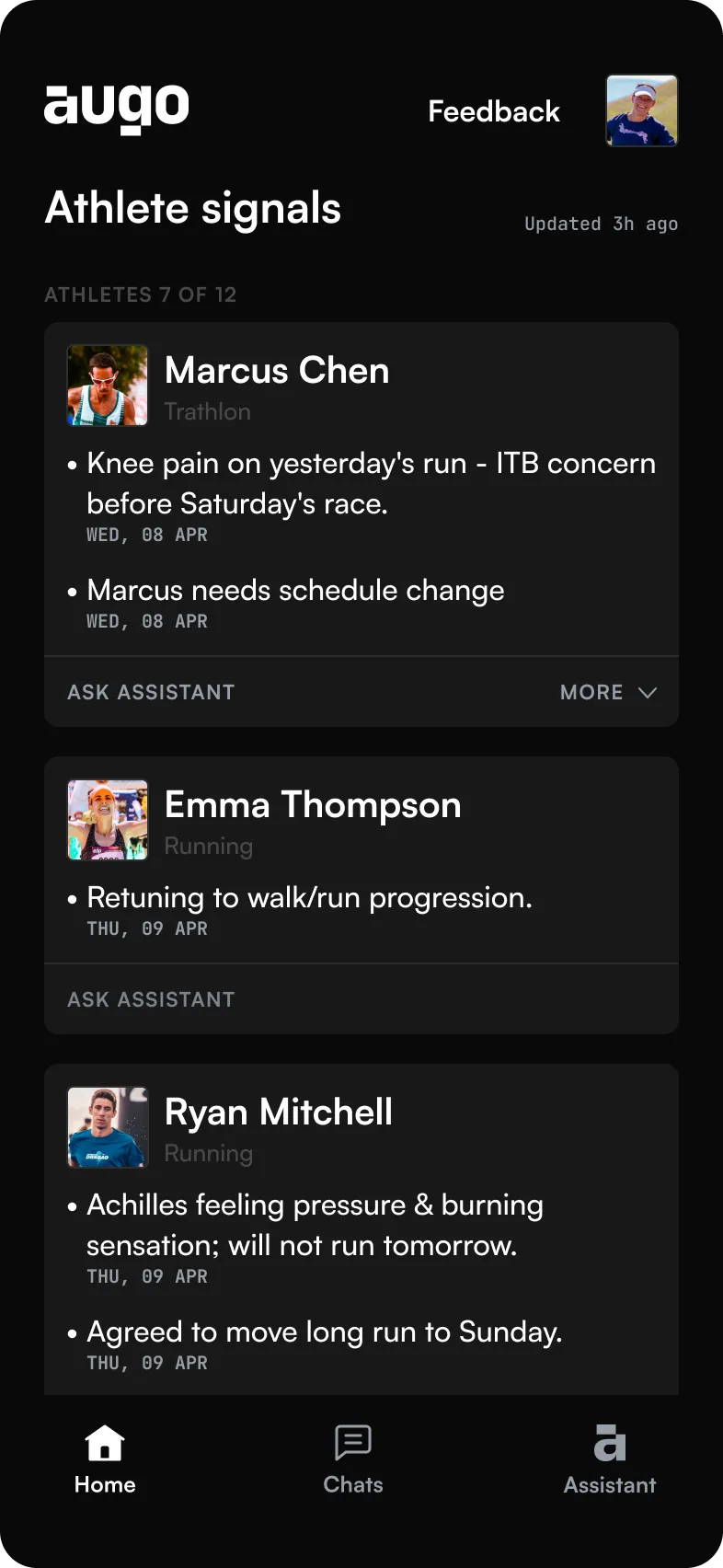 Coaches Interface 2 - 2